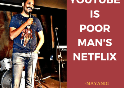 Mayandi standup comedian bangalore HUMOR quotes2