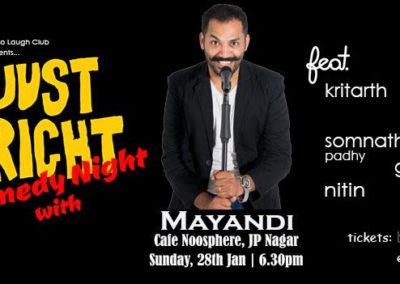 Standup comedian mayandi comedy show
